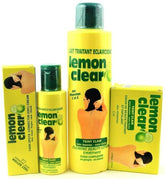 Lemon Clear lightening SET (lotion - Oil - Tube Cream - Soap) Lemon Clear